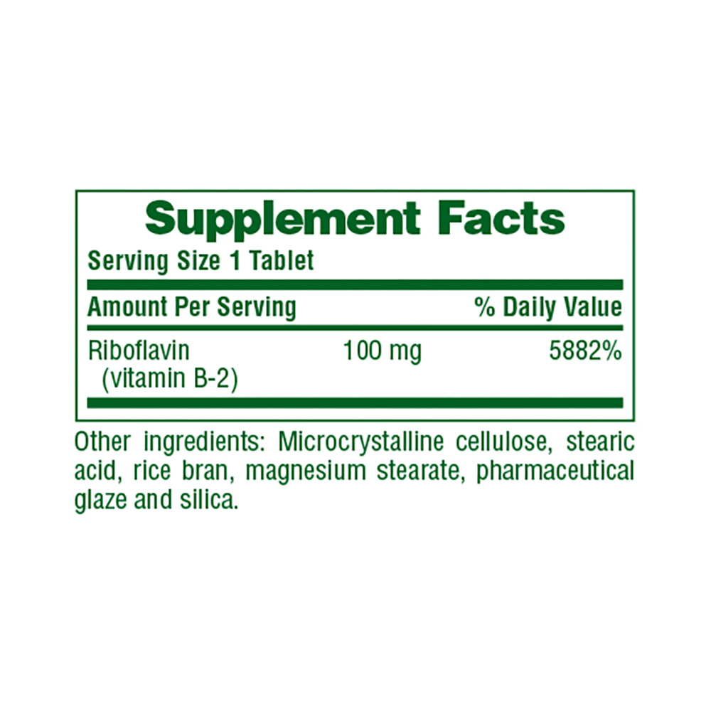 NATURES PLUS - B-2 100mg - 90tabs